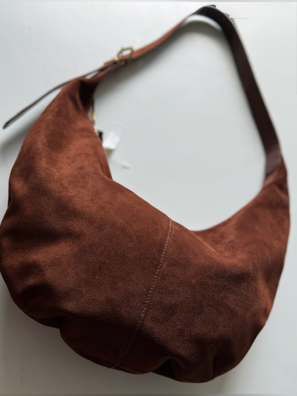 Madewell  Suede Essentials Slouch Hobo Bag NEW - Picture 16 of 16